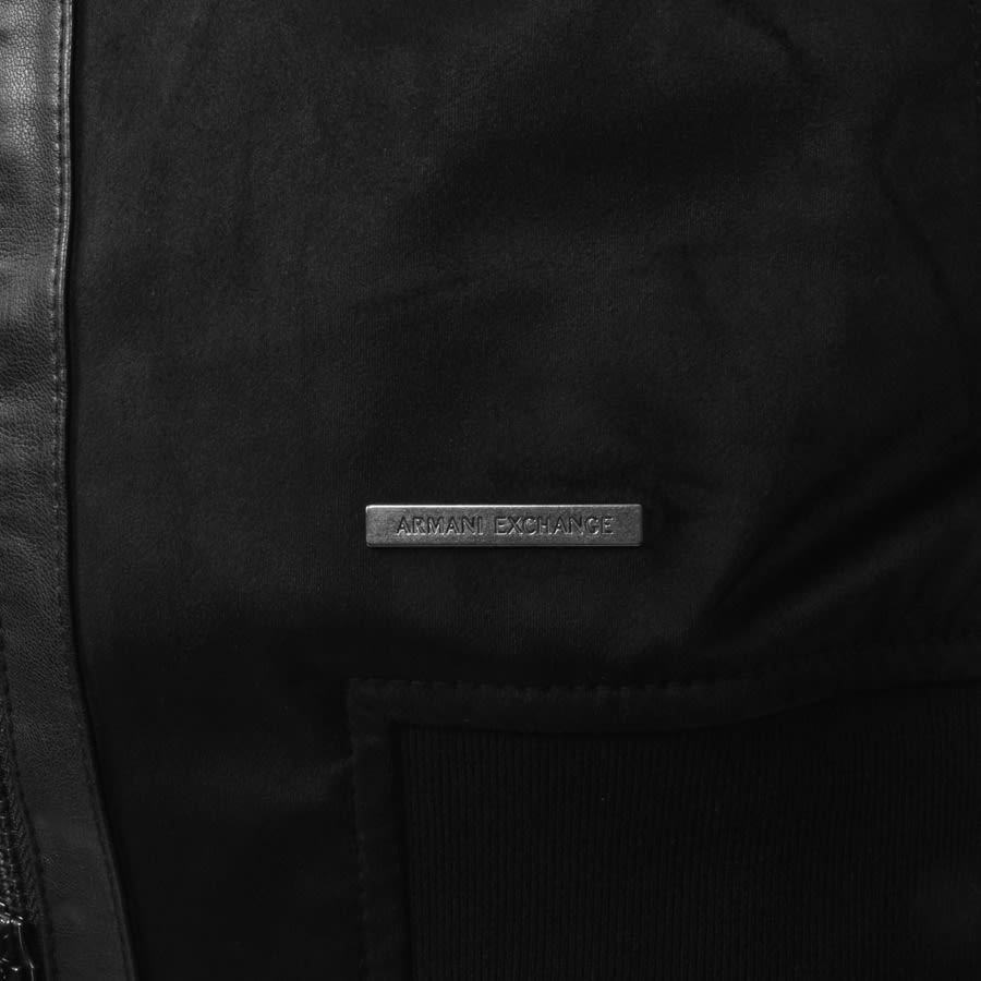 Alternative Image for ProductArmani Exchange Logo Jacket Black3